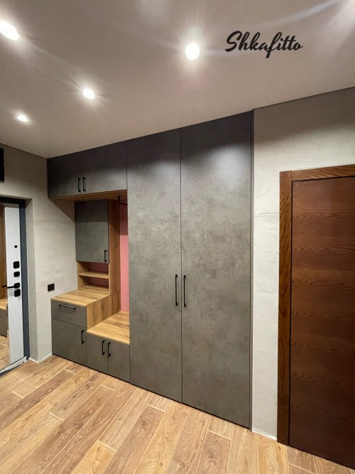 Комплект мебели в прихожую Розовый Асфальт