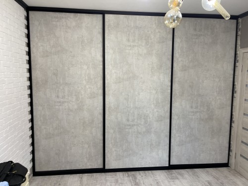 Двери купе Бетон Лайт